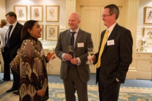 Alpa Parekh (MBA 1999), Charlie Honner (MBA 2011), Mark Ellis (MOD MBA 2003)